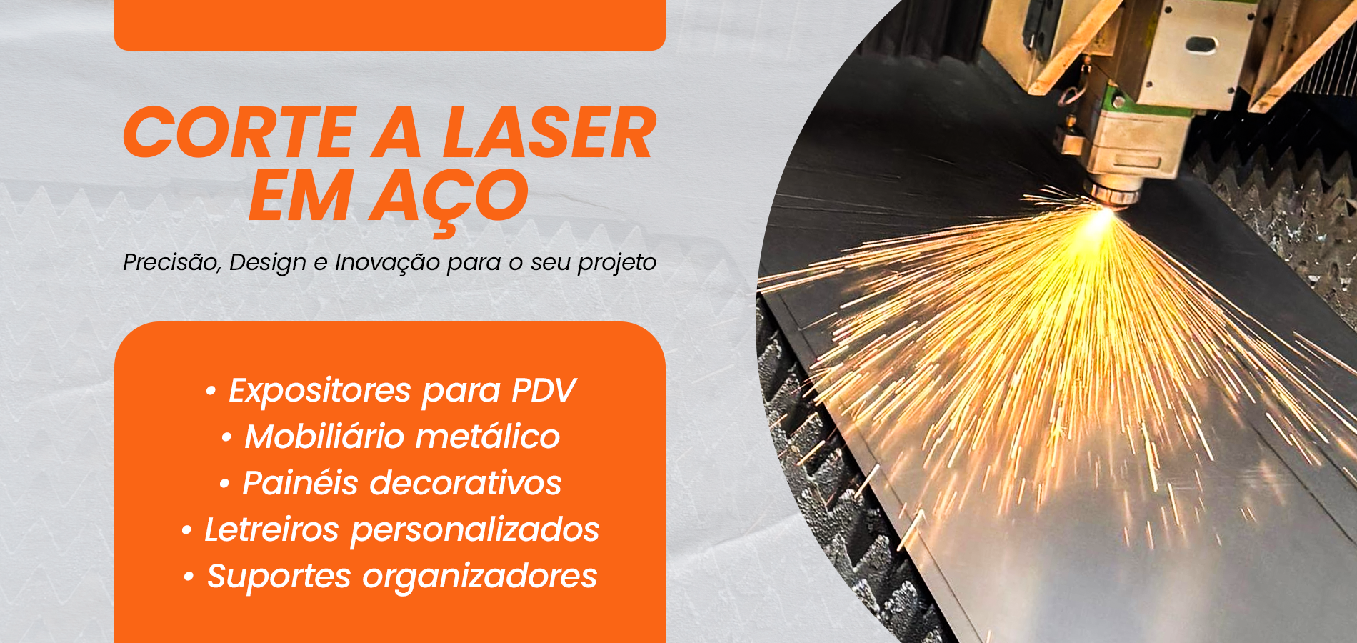Corte a laser em aço